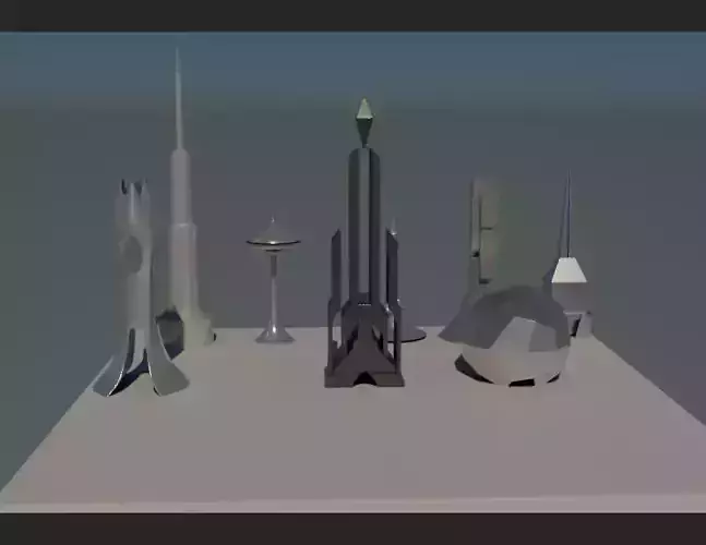 Futuristic Buildings