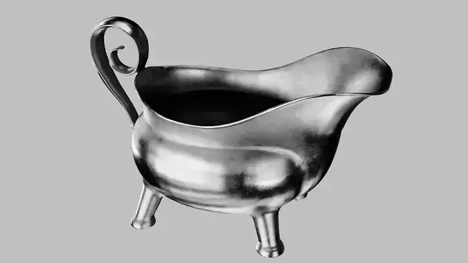 Sauce Boat 3D model