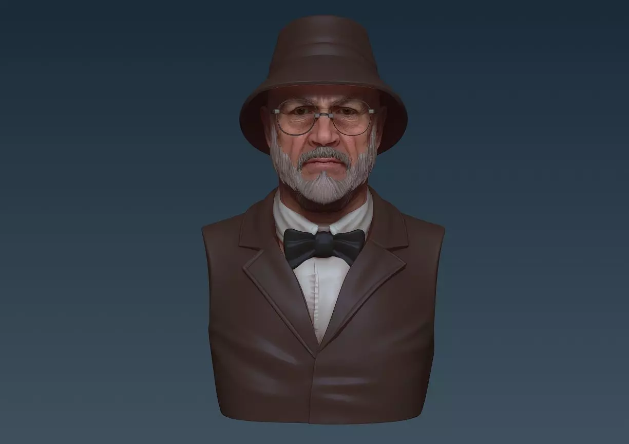 Henry Jones Sr 3D print model
