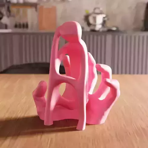 Thinker Man Stl File - 088 3D print model