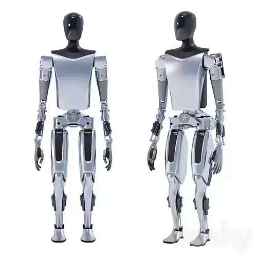 Tesla bot 3D model