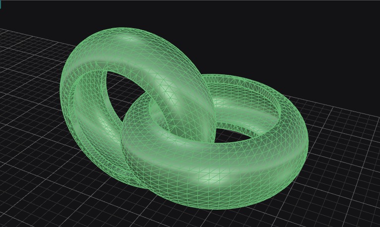 Chopard chain 3D print model_10