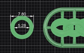 Chopard chain 3D print model_7