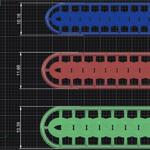 Chopard chain 3D print model_5