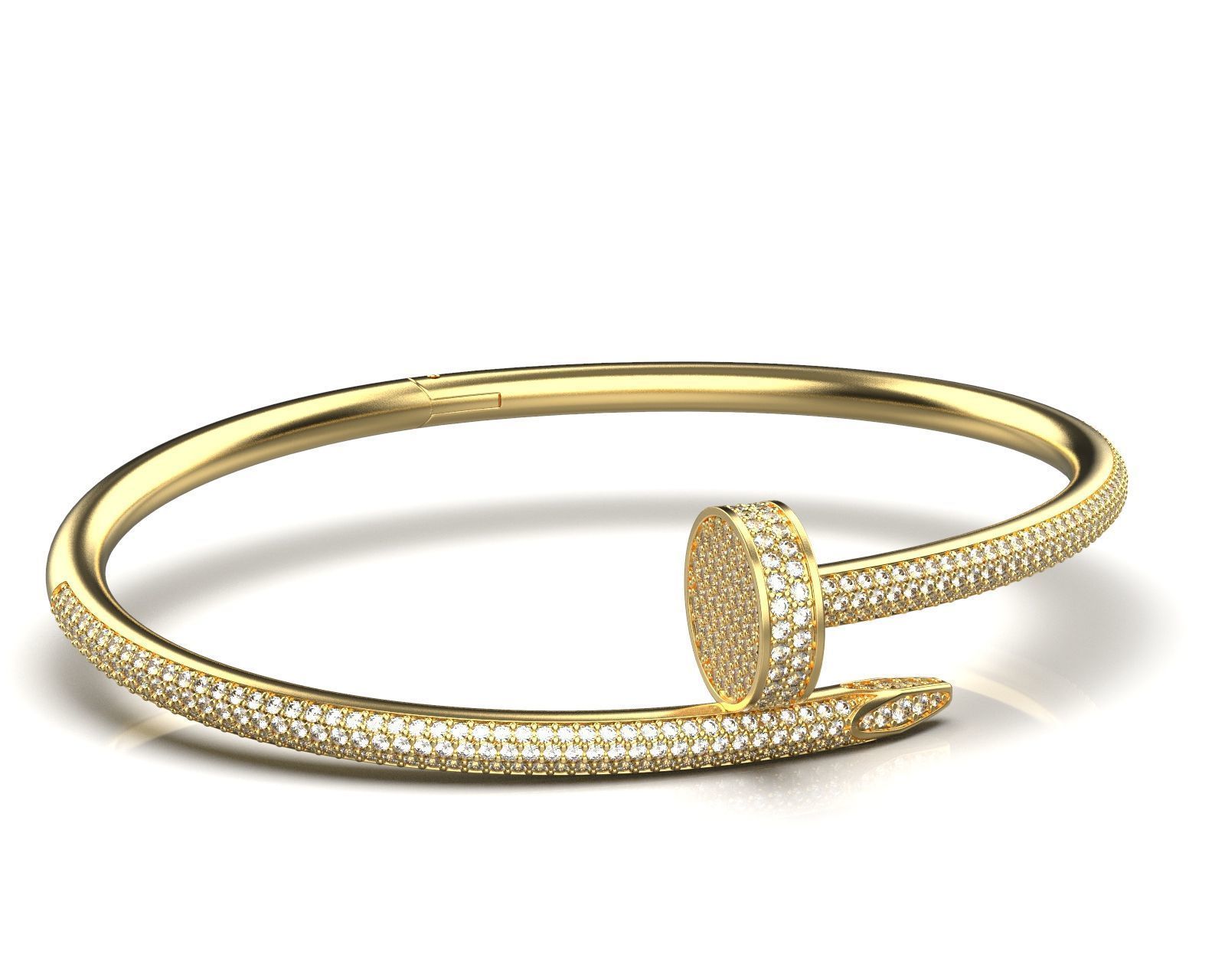 Bracelet 17 Size Juste 3D print model_12