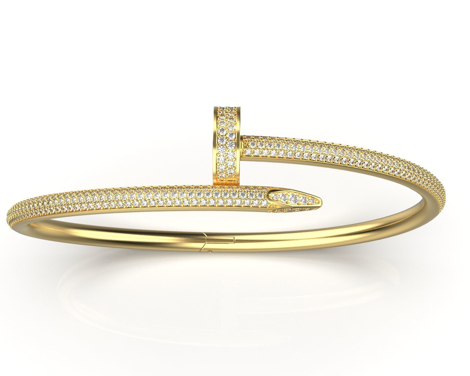 Bracelet 17 Size Juste 3D print model_1