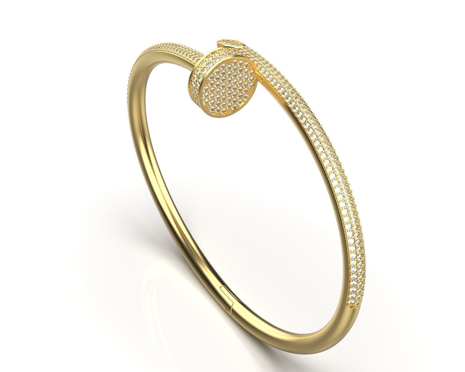 Bracelet 17 Size Juste 3D print model_10