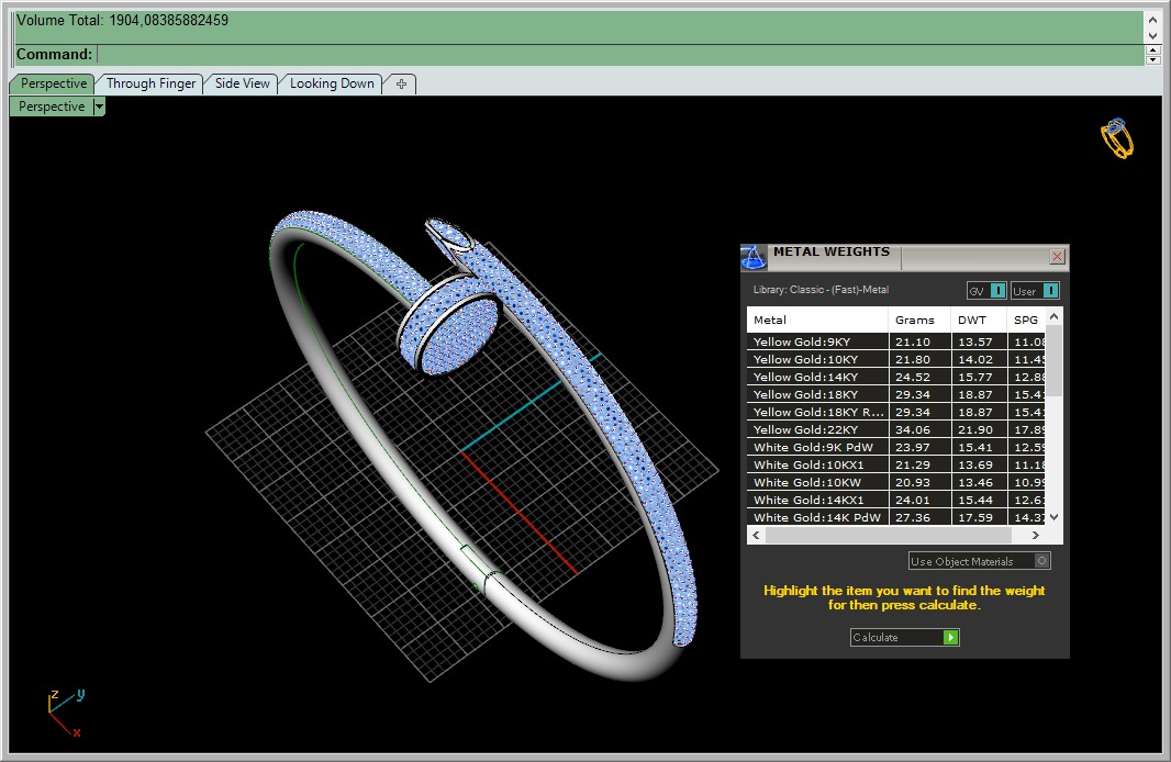 Bracelet 17 Size Juste 3D print model_5