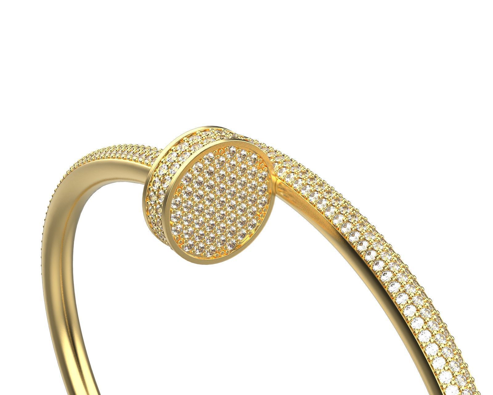 Bracelet 17 Size Juste 3D print model_14