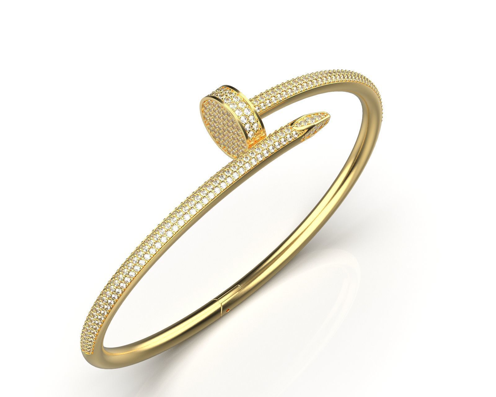 Bracelet 17 Size Juste 3D print model_8