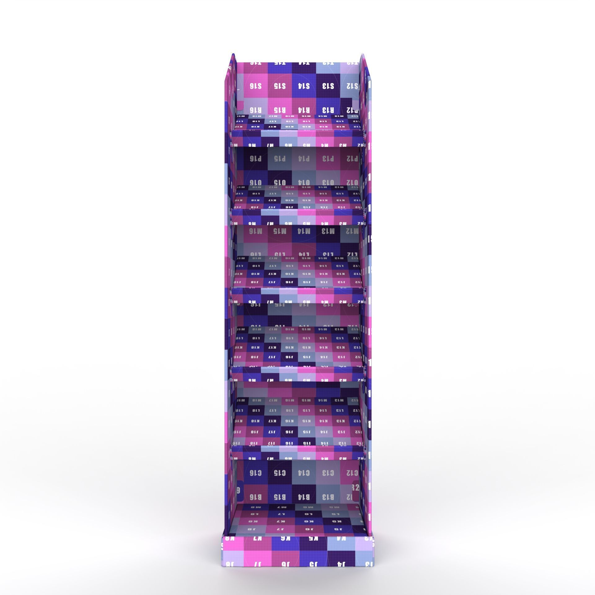 Point of Sale Cardboard Display Stand Texture_9