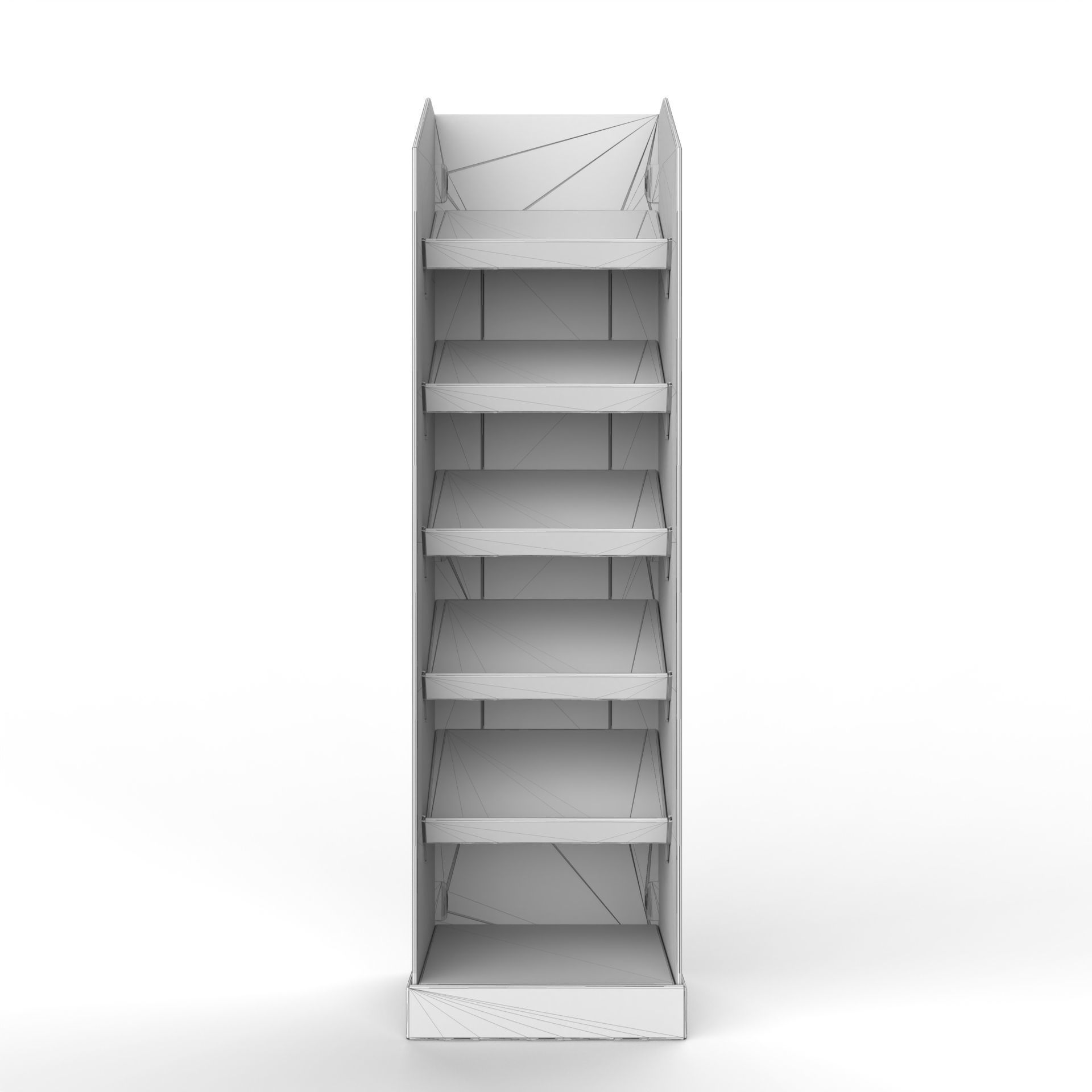 Point of Sale Cardboard Display Stand Texture_5