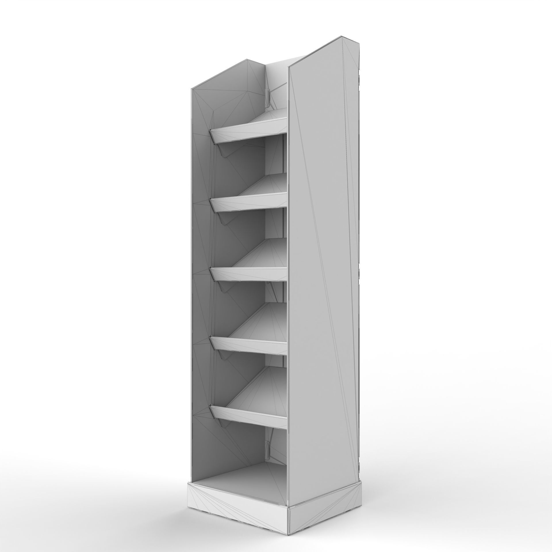 Point of Sale Cardboard Display Stand Texture_6