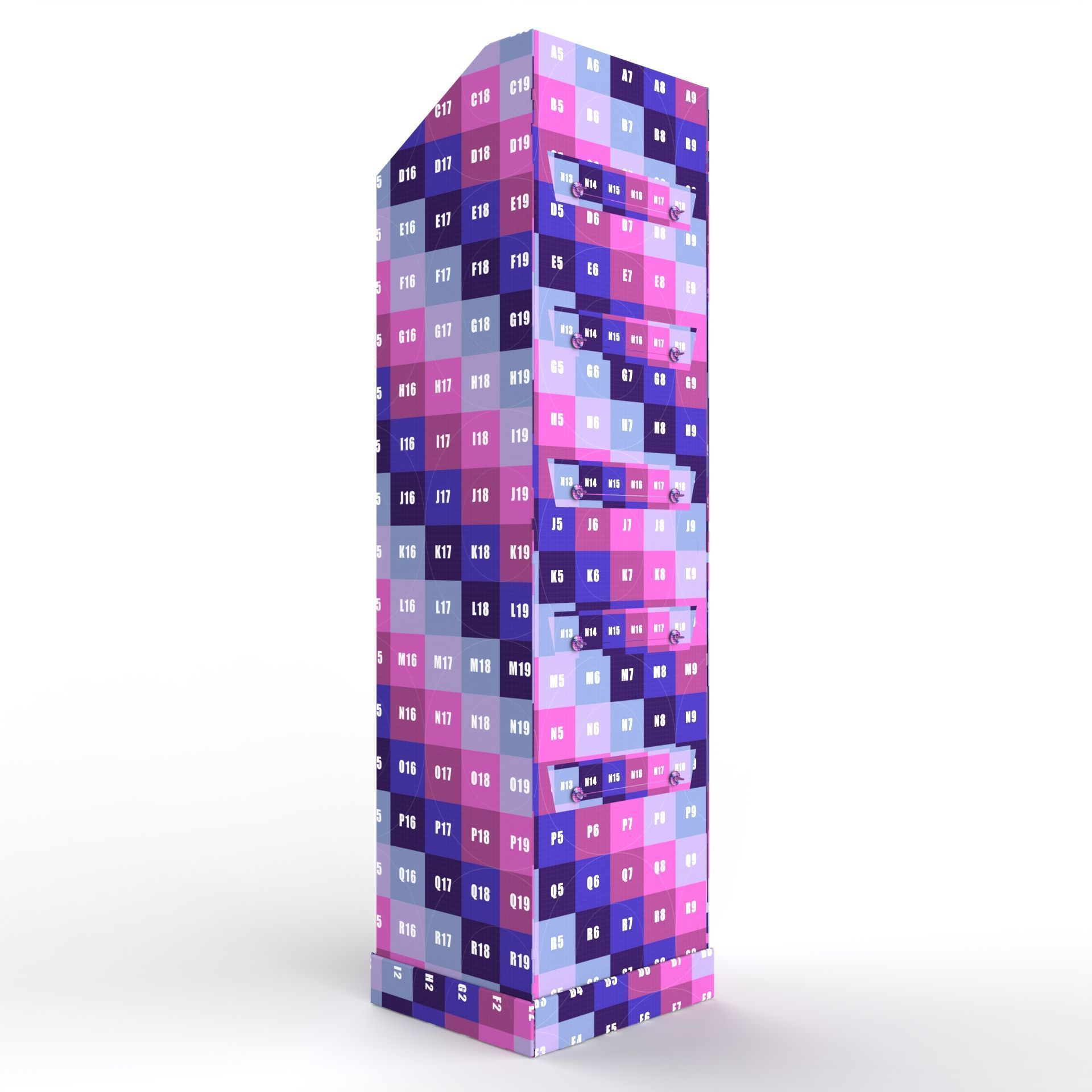 Point of Sale Cardboard Display Stand Texture_11