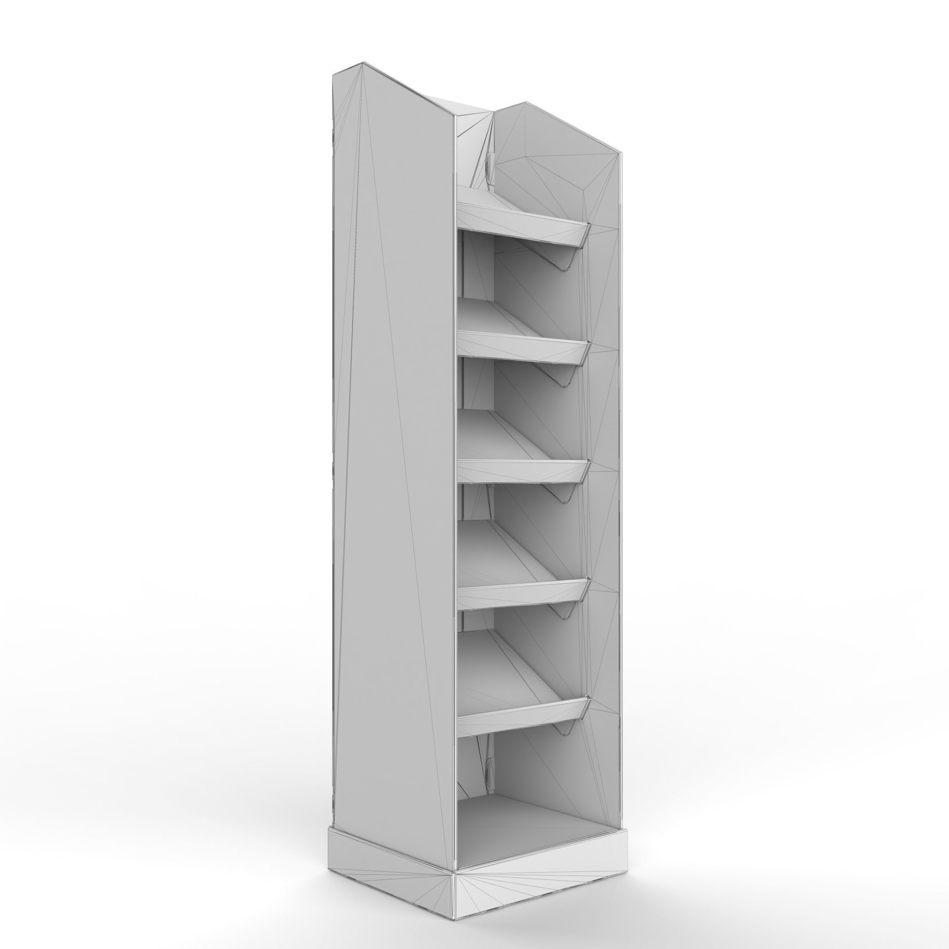 Point of Sale Cardboard Display Stand Texture_4