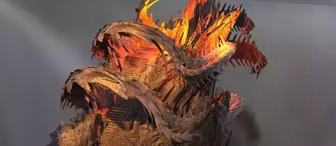 Ancient Drake tail mountain 4