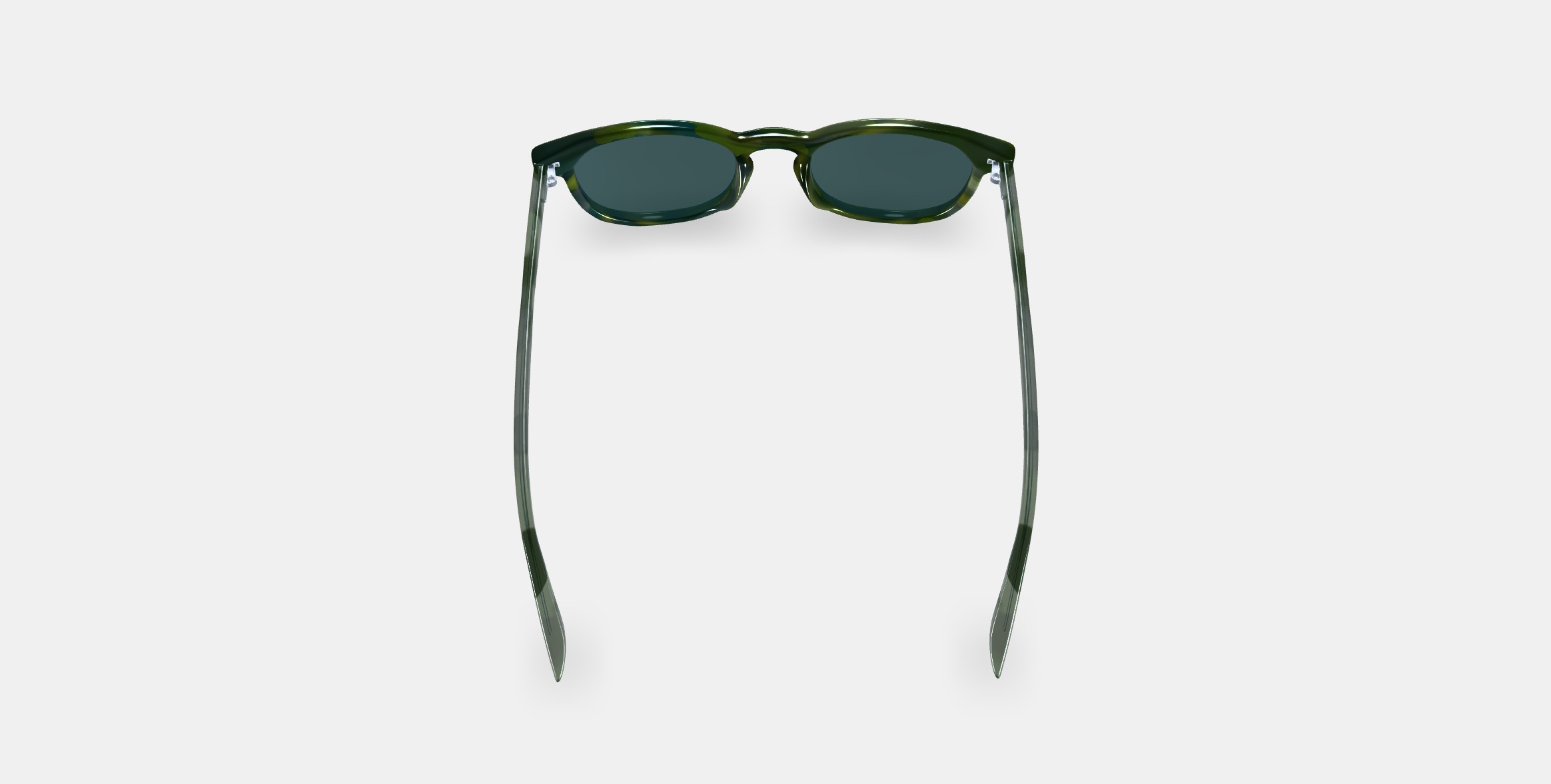 Malik Sunglasses in Striped Cypress 3D model_4