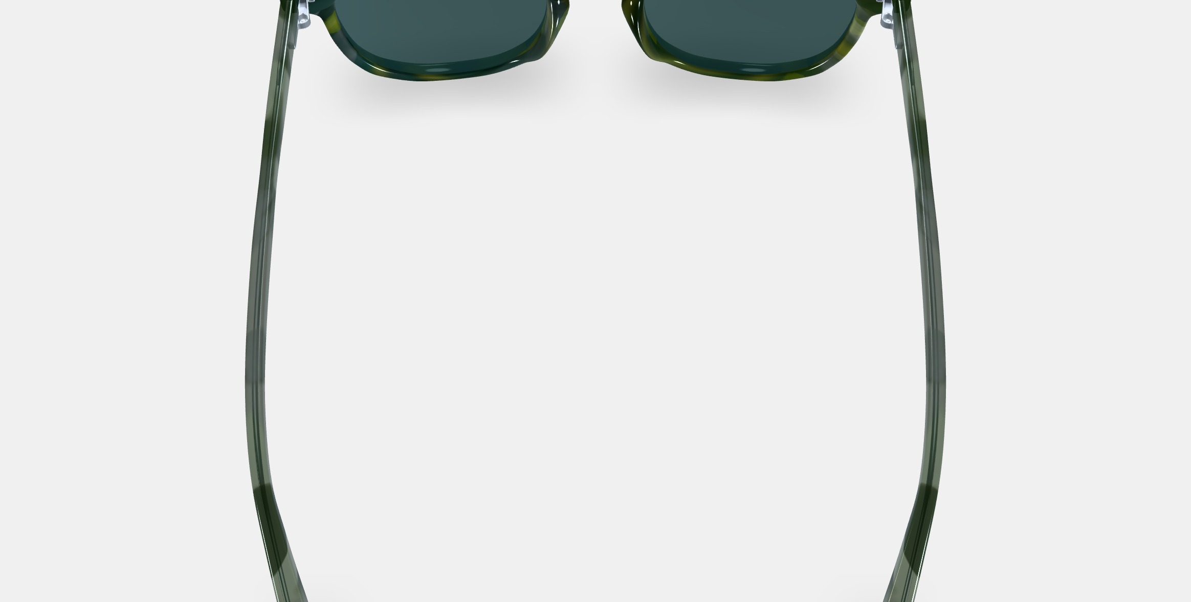 Malik Sunglasses in Striped Cypress 3D model_7