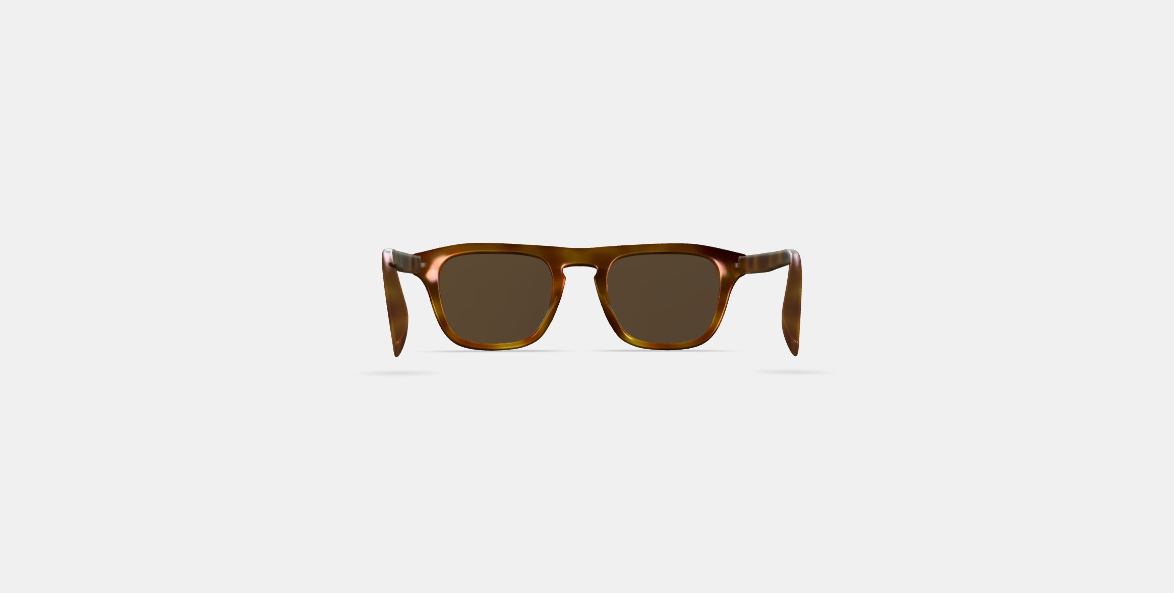 Nemsey Sunglasses in Cattail Tortoise Matte 3D model_14