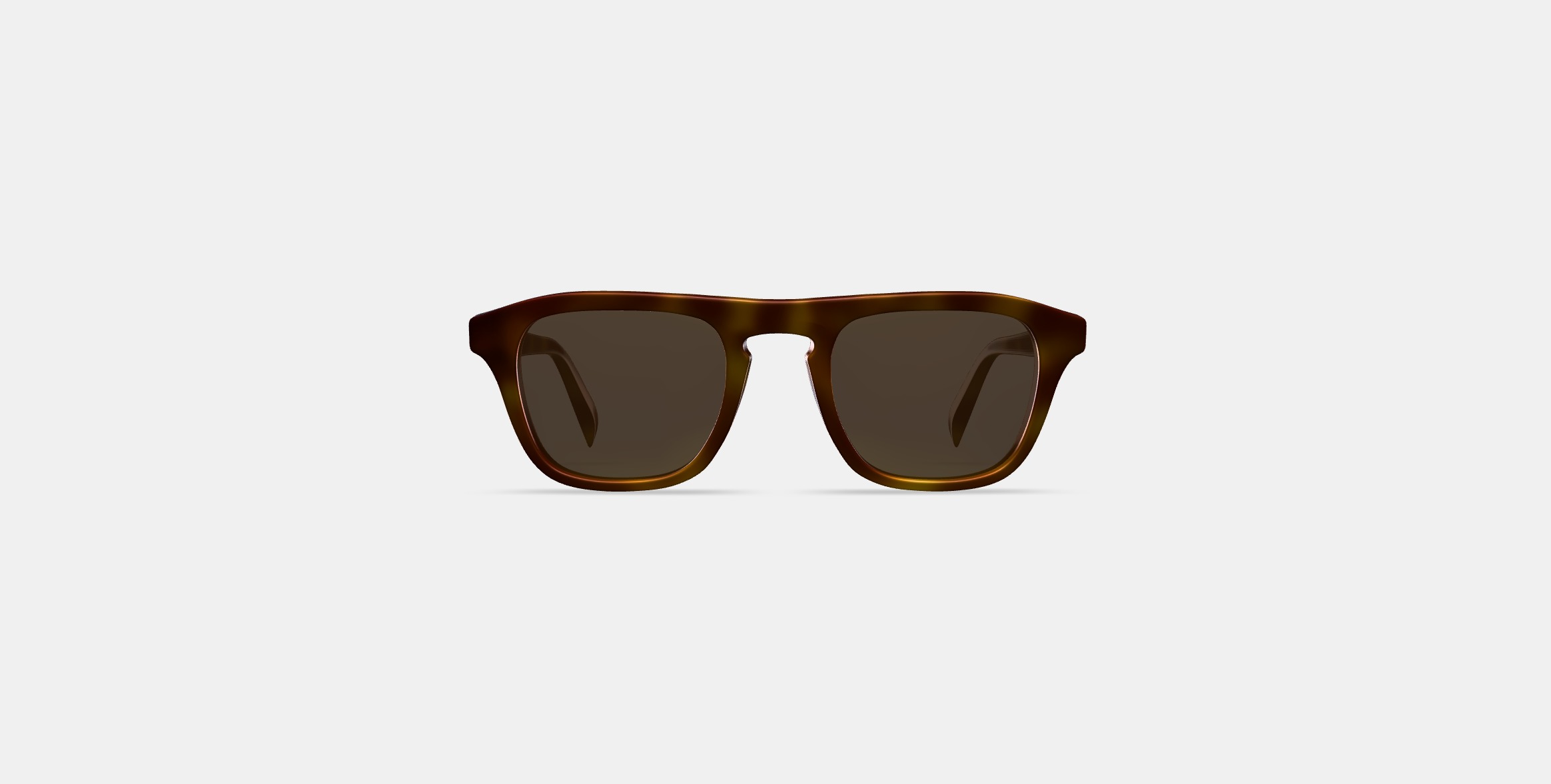Nemsey Sunglasses in Cattail Tortoise Matte 3D model_10