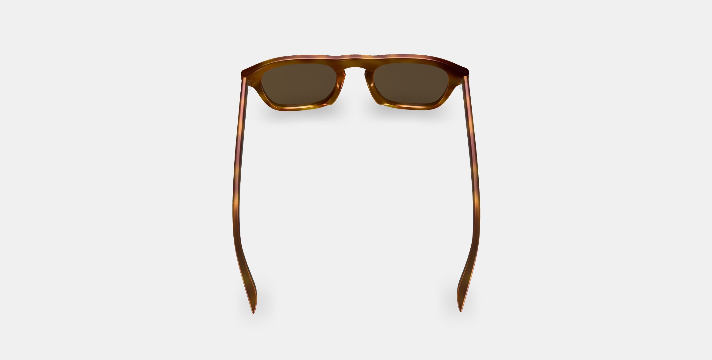 Nemsey Sunglasses in Cattail Tortoise Matte 3D model_2
