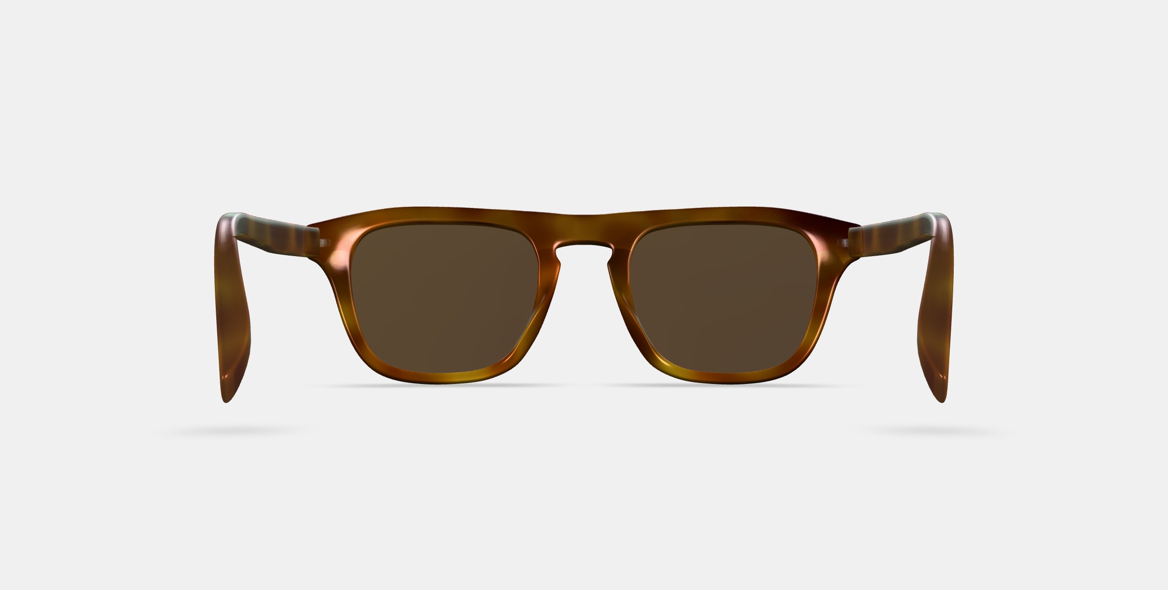 Nemsey Sunglasses in Cattail Tortoise Matte 3D model_15
