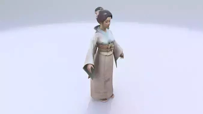 Tea Ceremony Host A 3D model