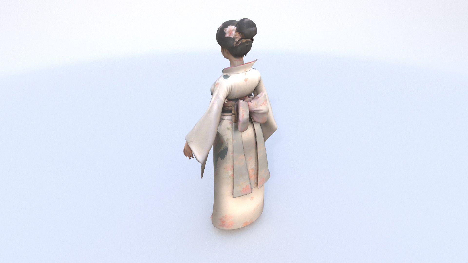 Tea Ceremony Host A 3D model_3