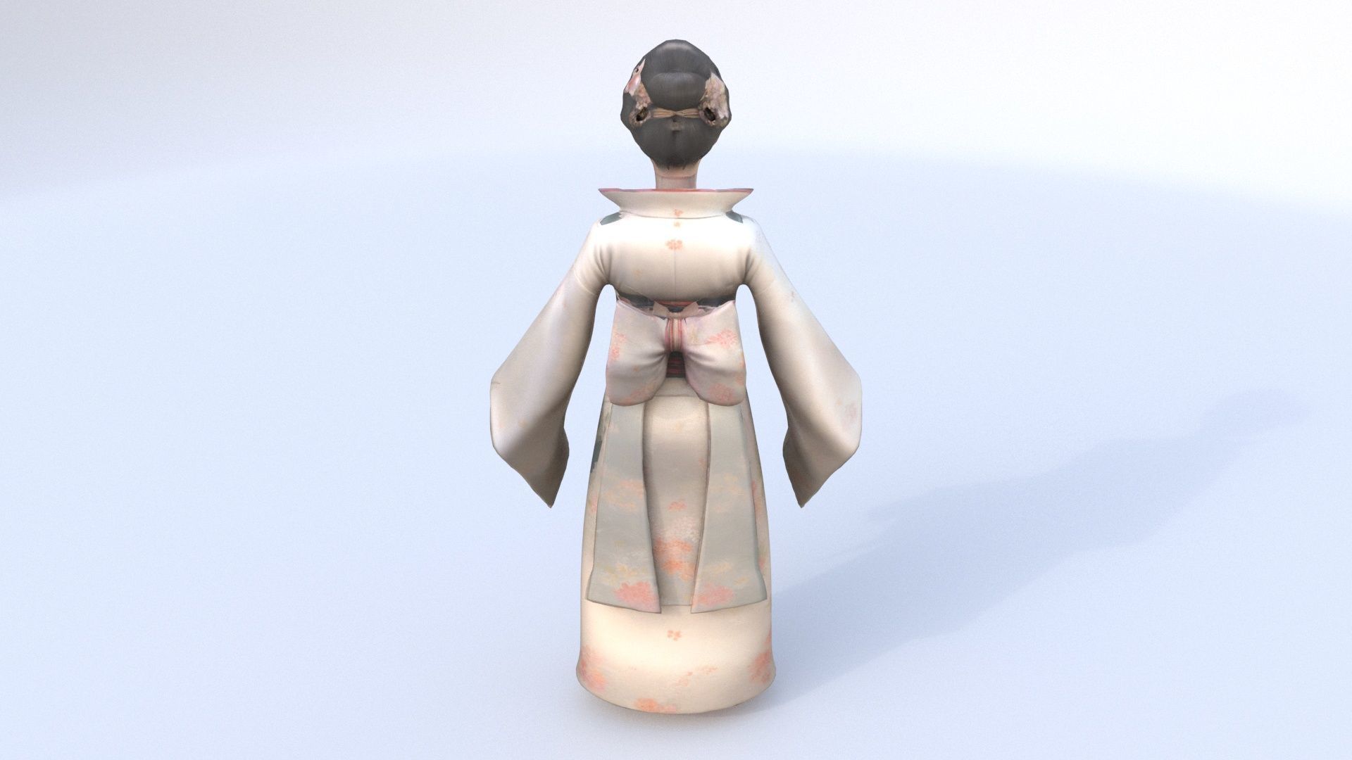 Tea Ceremony Host A 3D model_4