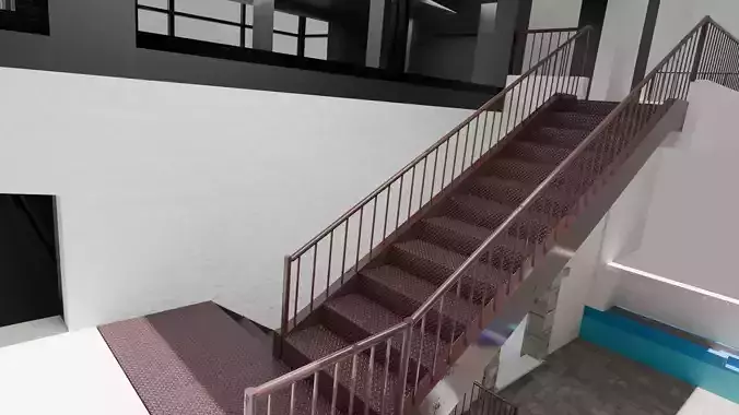 Edificio de dos niveles