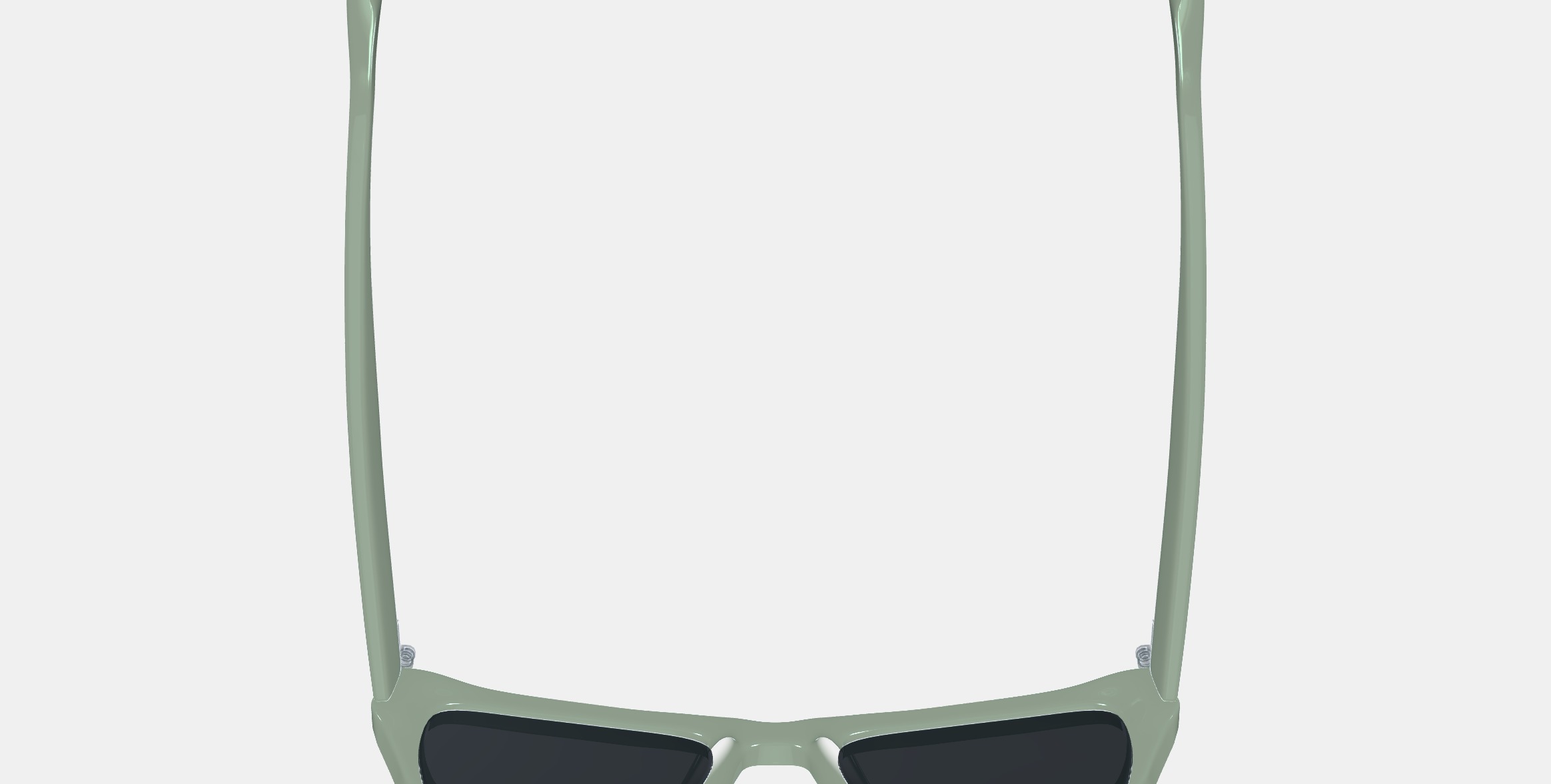 Makai Sunglasses in Aloe Crystal 3D model_8