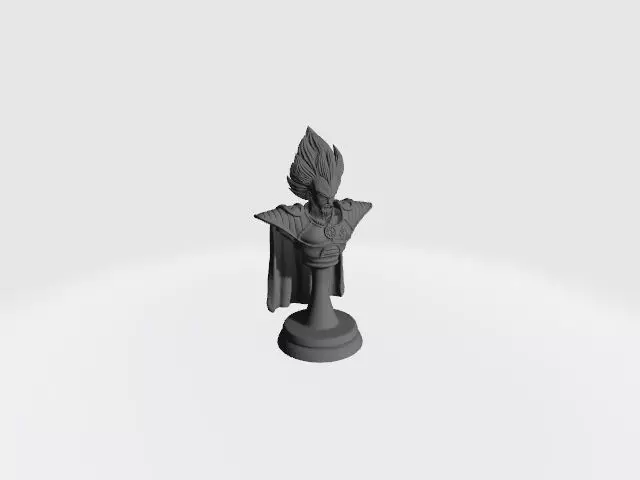 DBZ Chess Piece Light Square King 3D print model