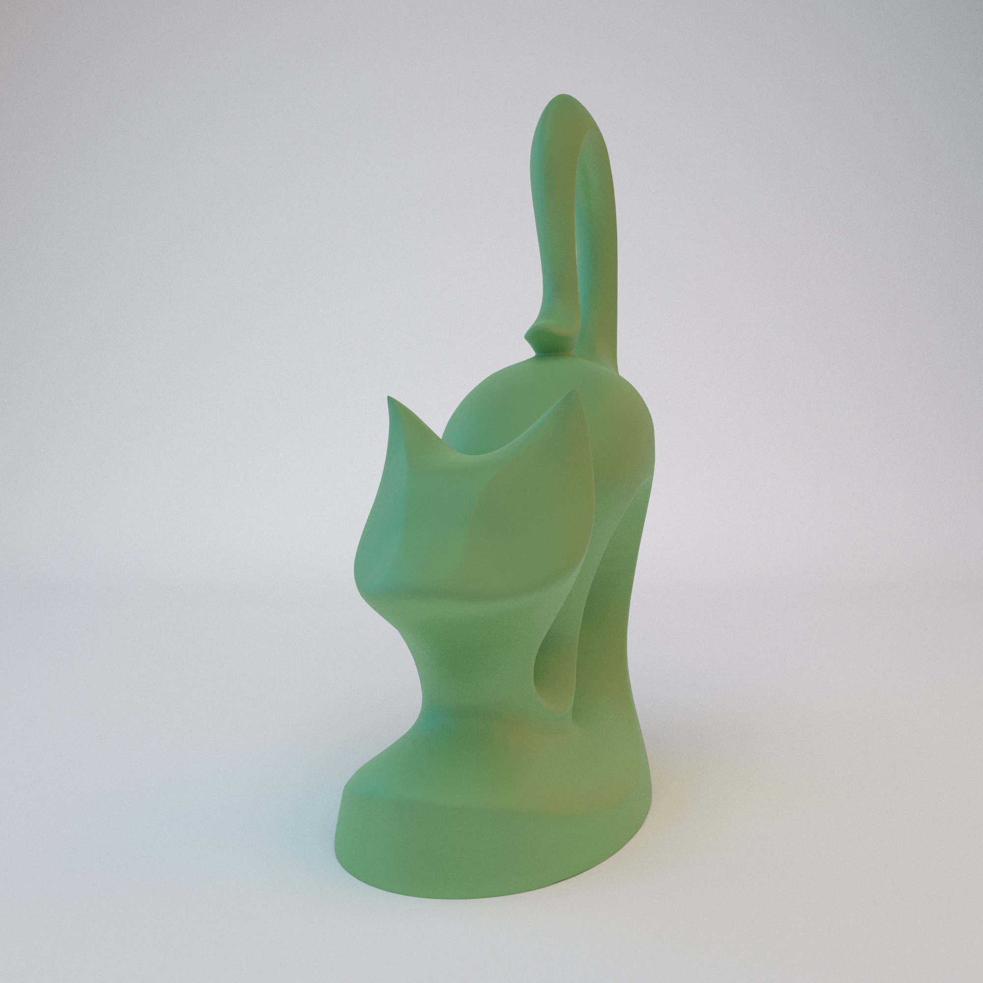 Cat Decor STL File - 079 3D print model_9