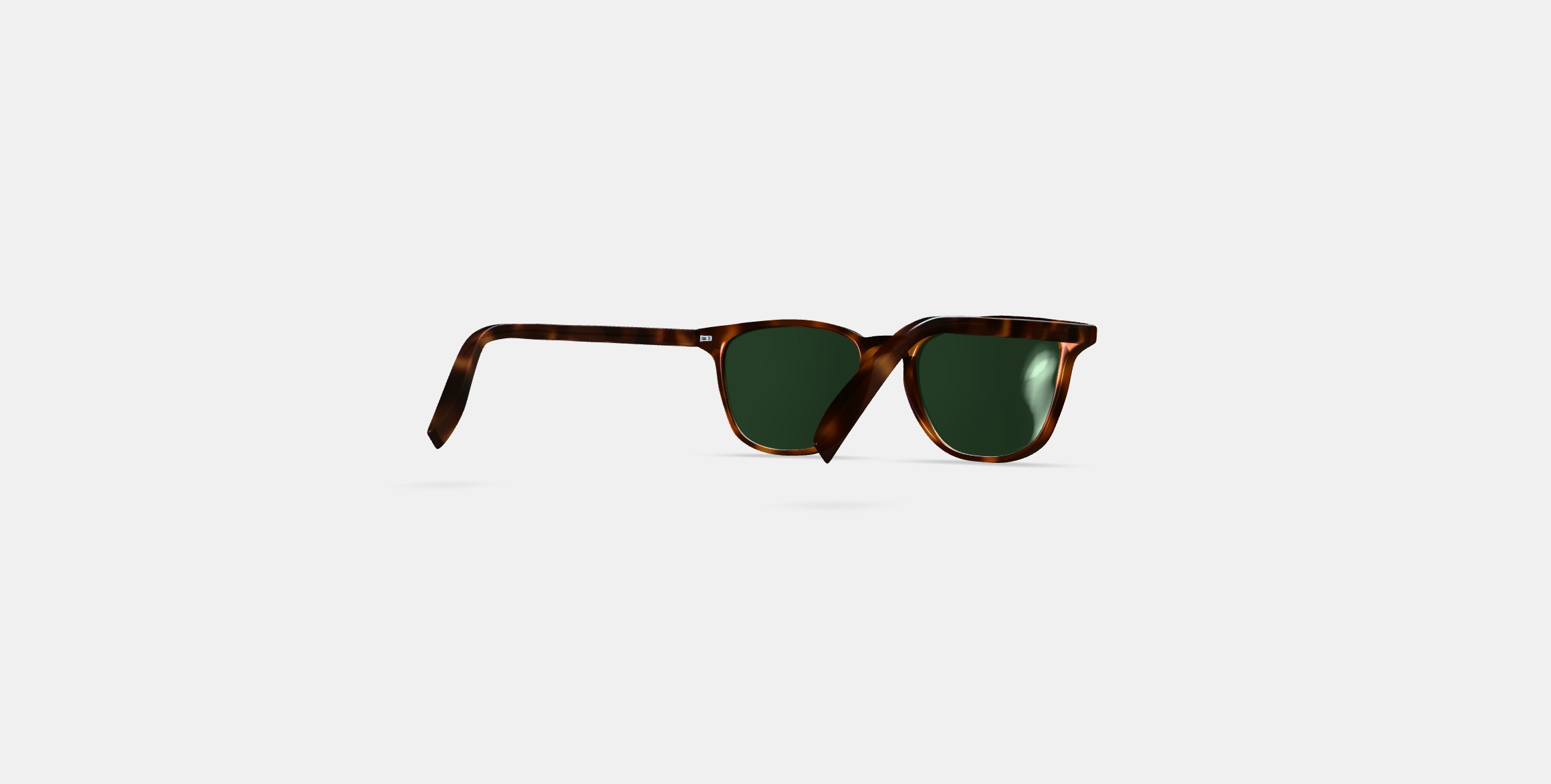 Dawson Sunglasses in Oak Barrel 3D model_3