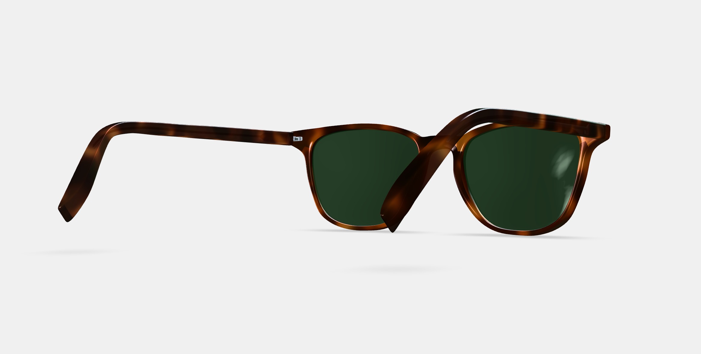 Dawson Sunglasses in Oak Barrel 3D model_7