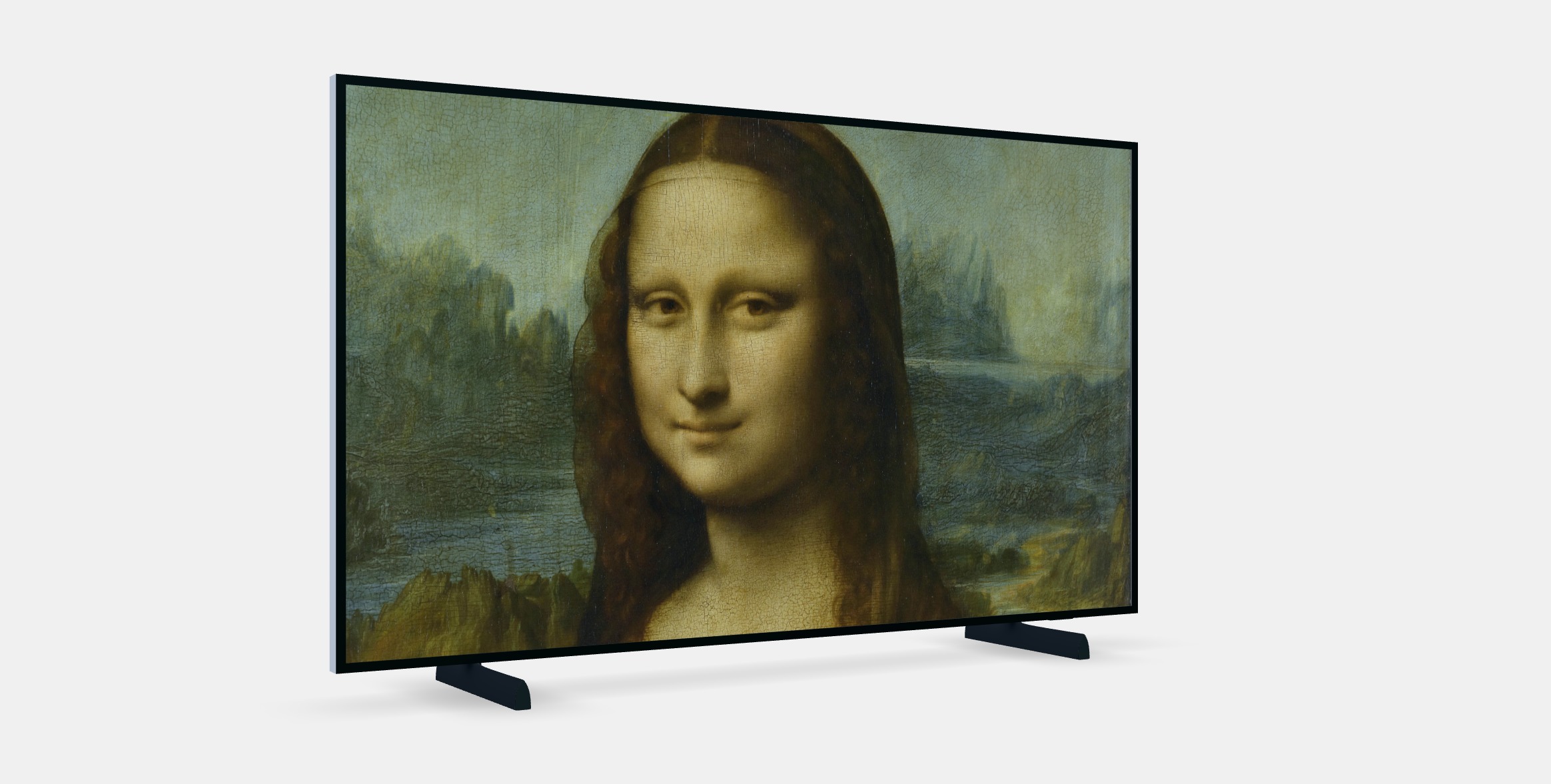 85 The Frame QLED 4K LS03B Smart TV with Art Mode 2022 Low-poly 3D model_6