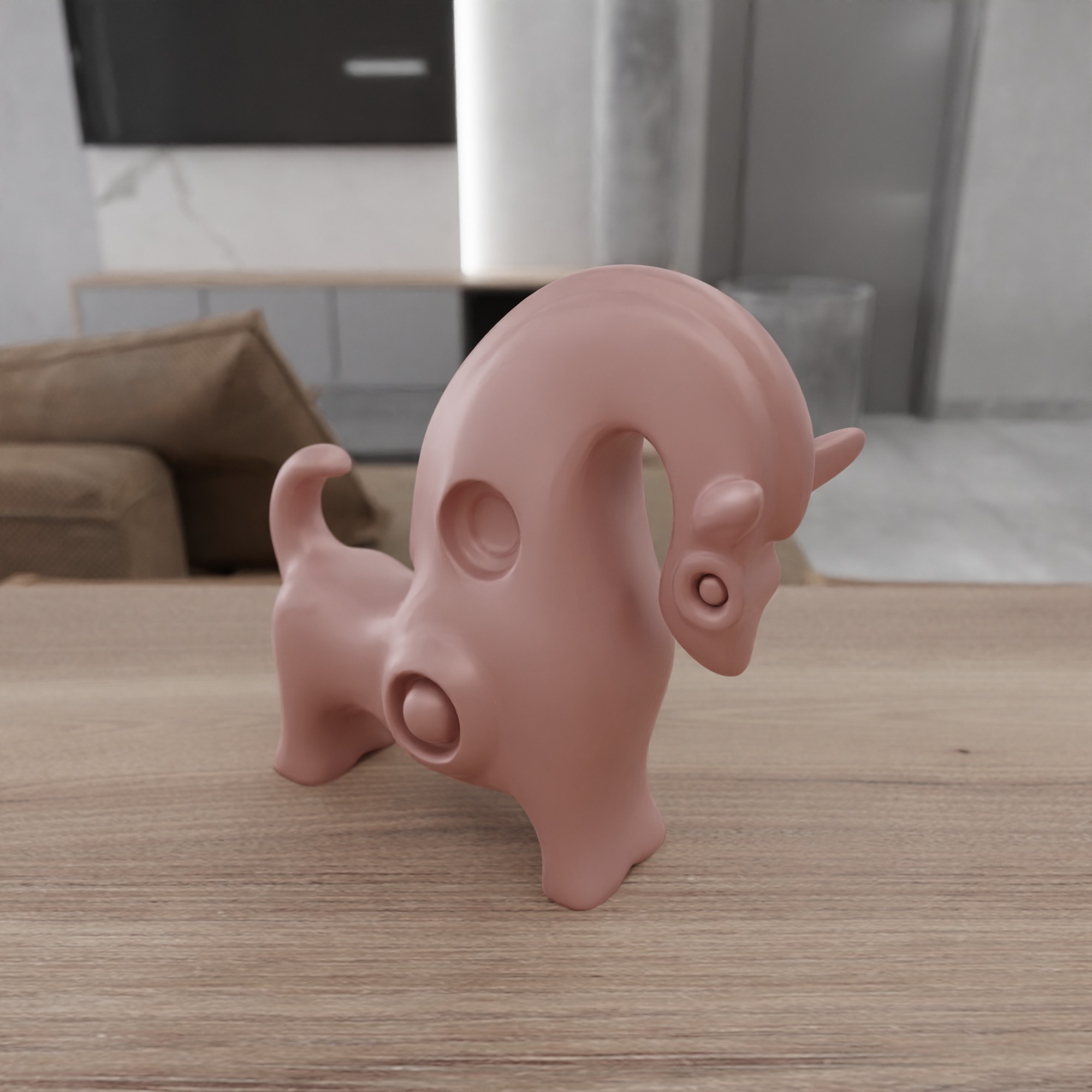 Animal Kids Toy STL File - 077 3D print model_8