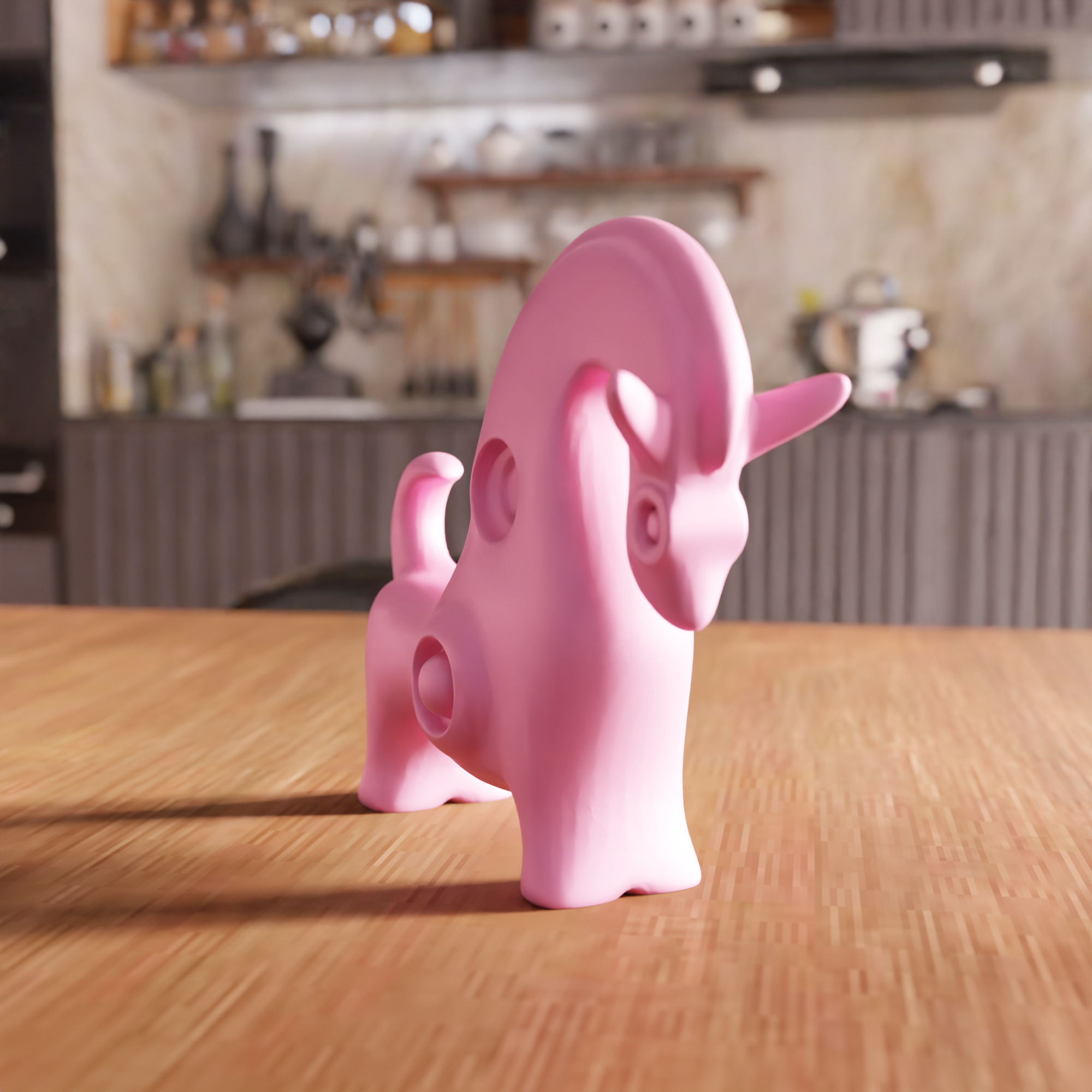 Animal Kids Toy STL File - 077 3D print model_3