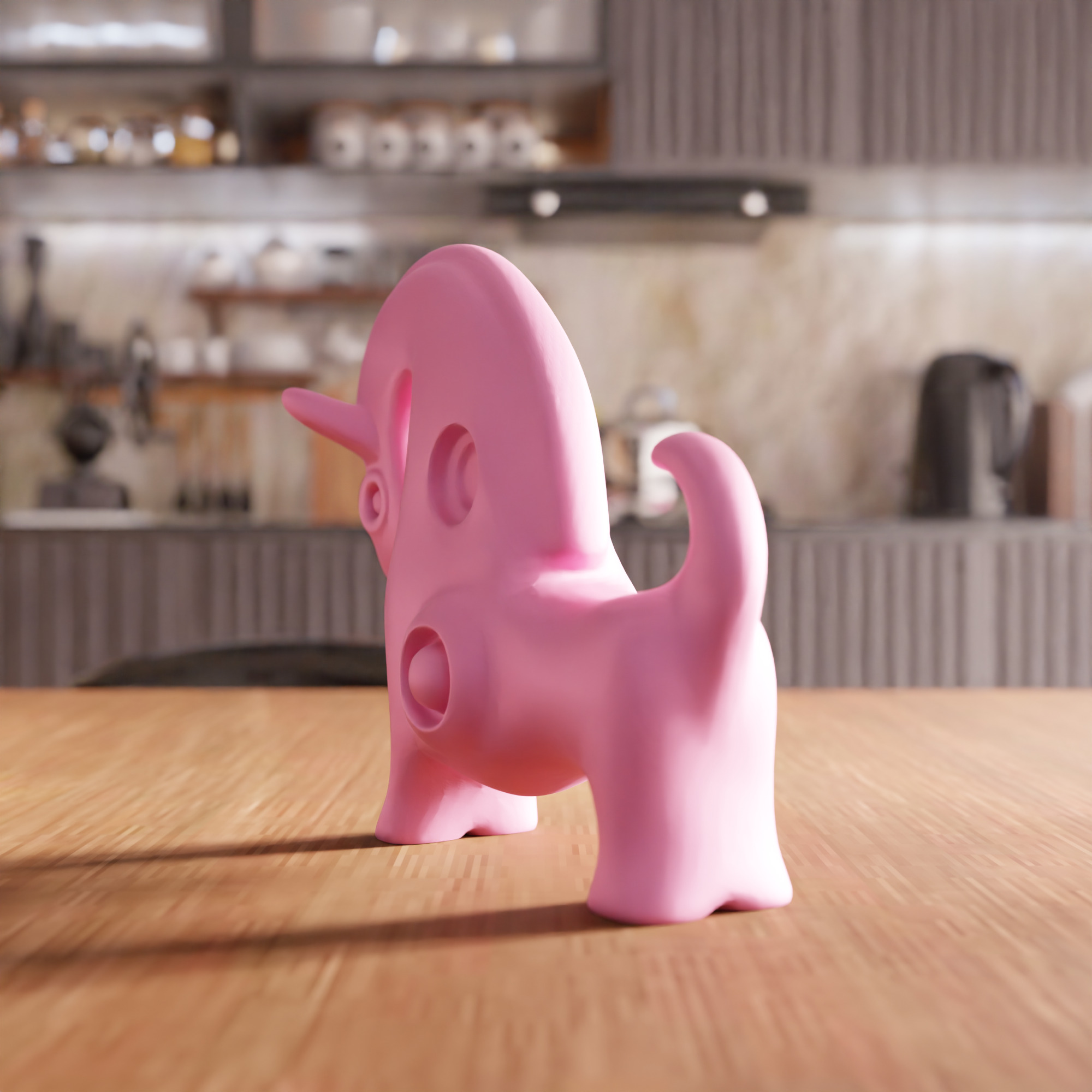 Animal Kids Toy STL File - 077 3D print model_5