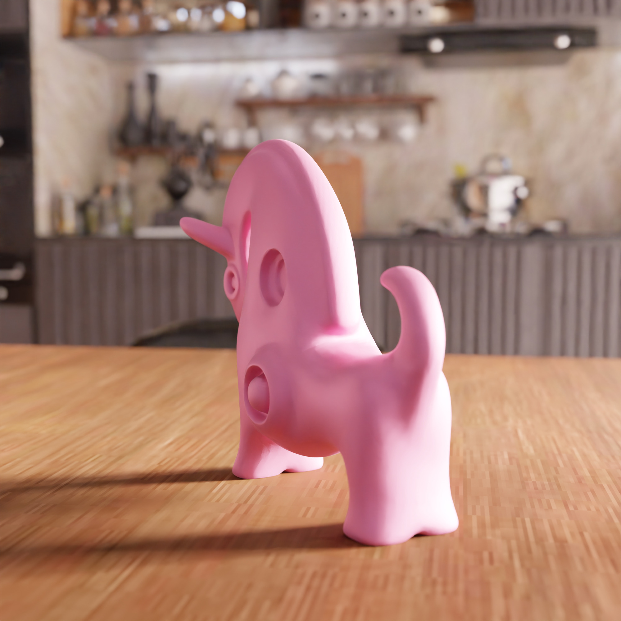 Animal Kids Toy STL File - 077 3D print model_4