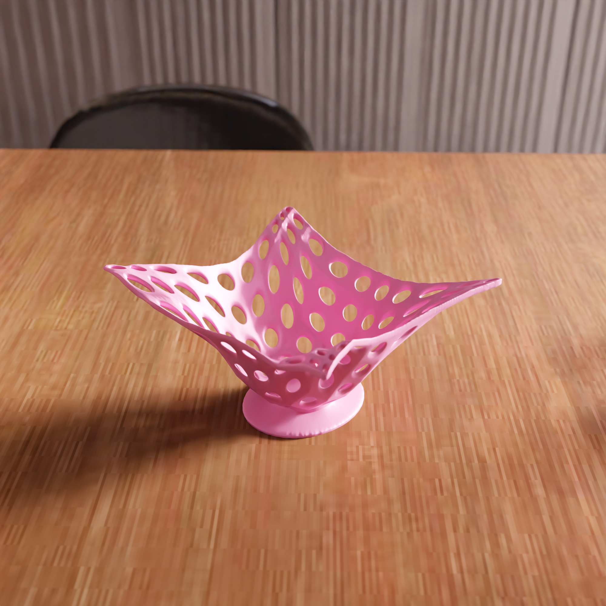 Basket Decor STL File - 075 3D print model_3