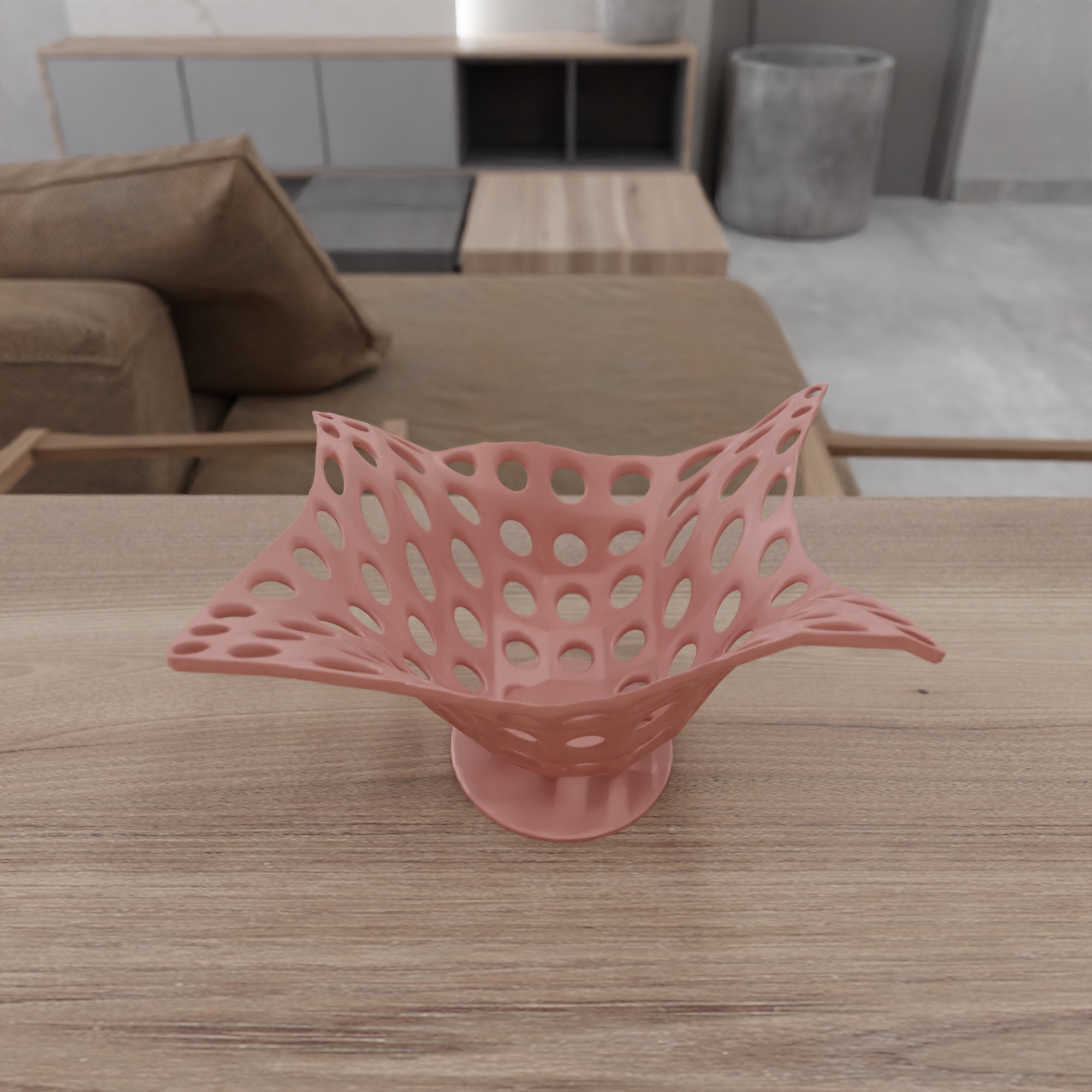 Basket Decor STL File - 075 3D print model_8
