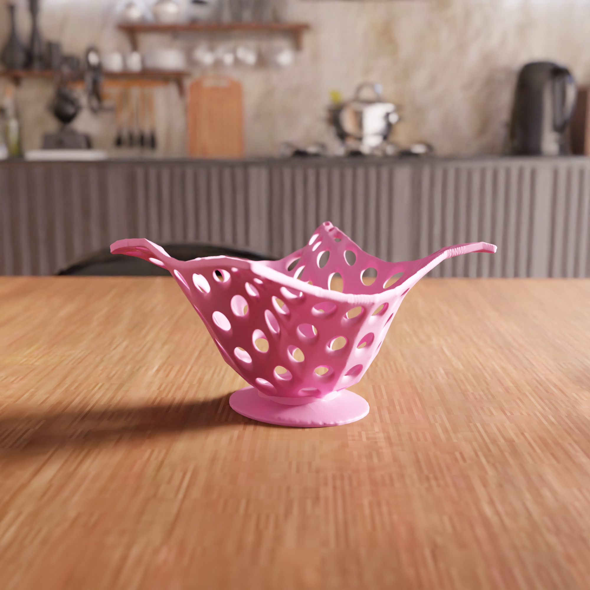 Basket Decor STL File - 075 3D print model_5