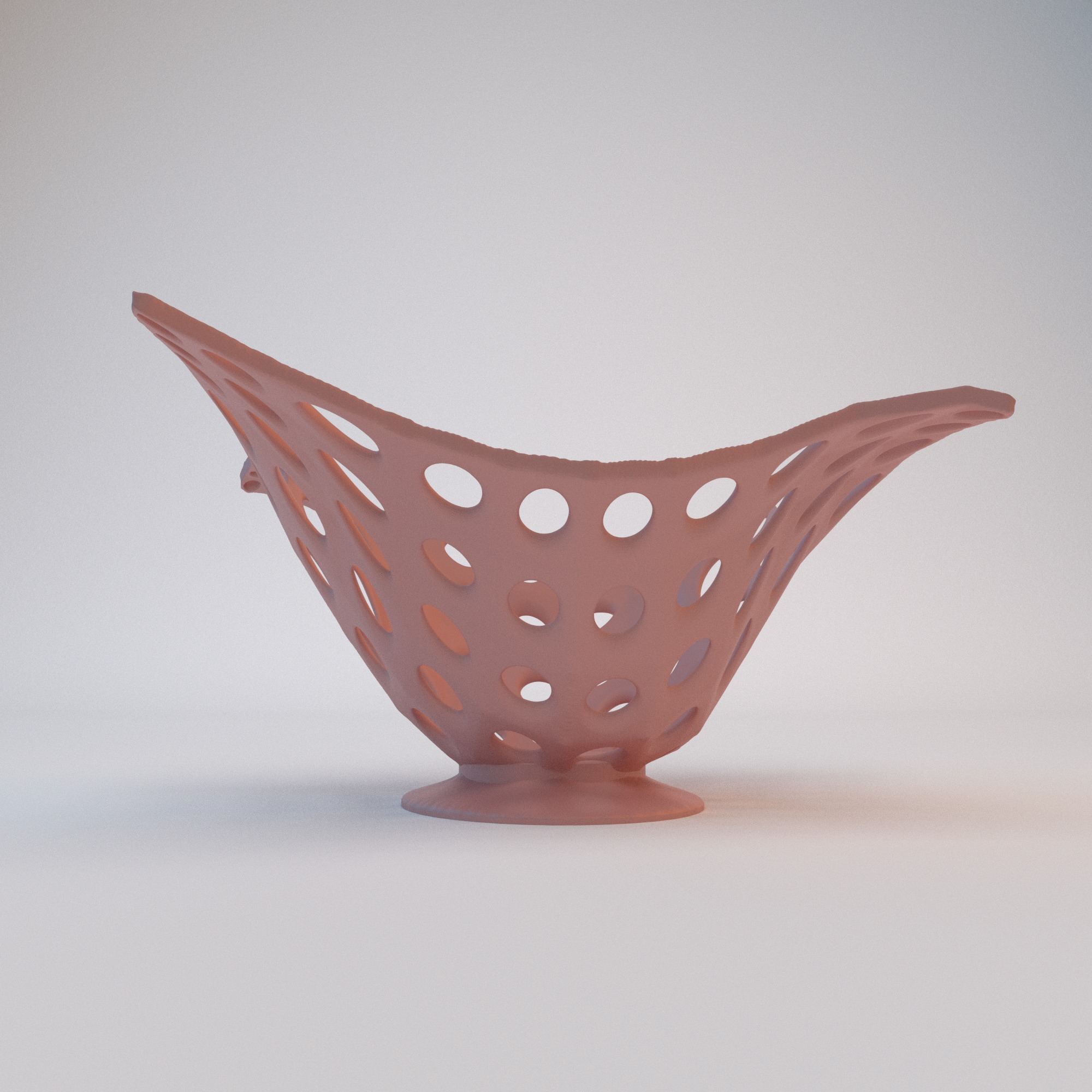Basket Decor STL File - 075 3D print model_9