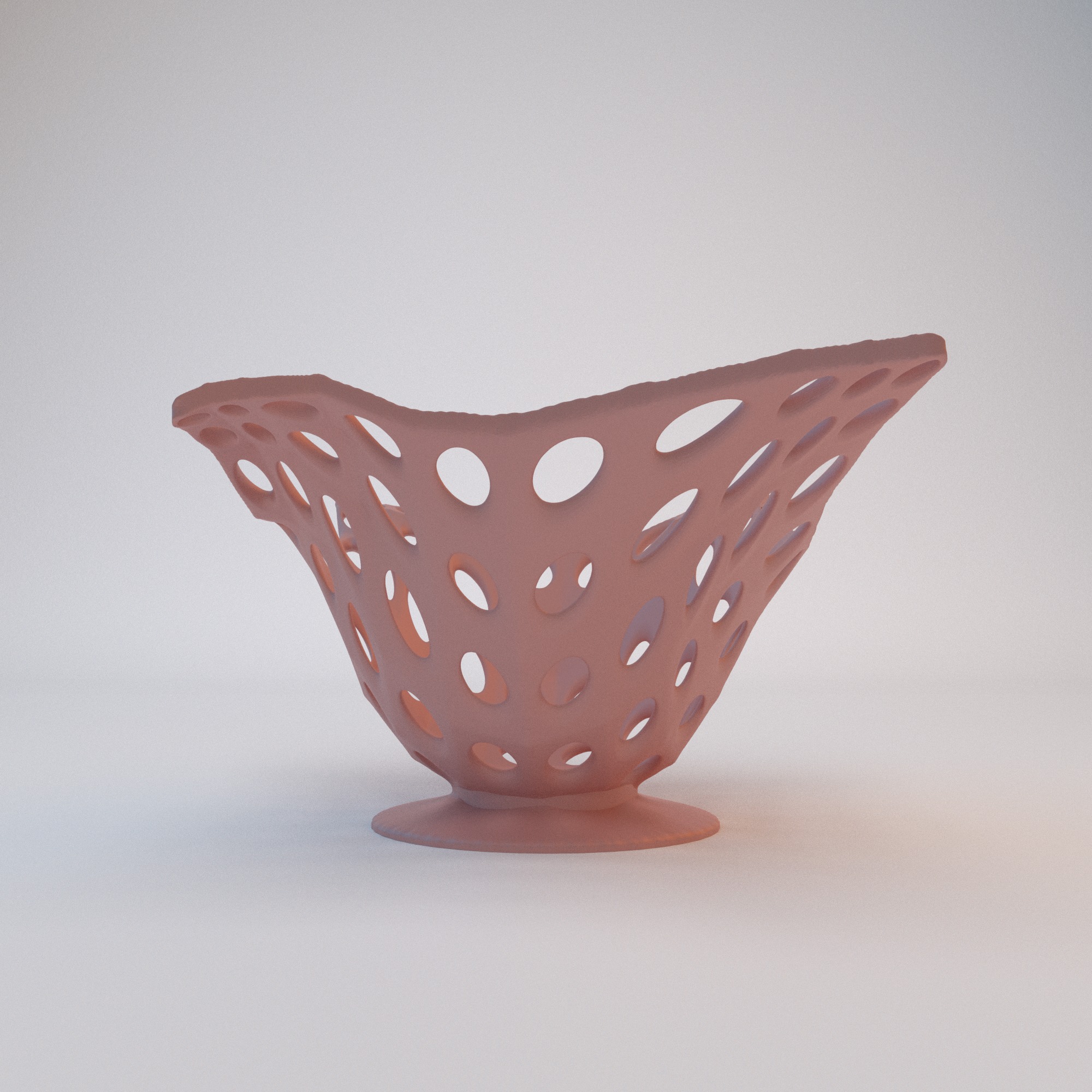 Basket Decor STL File - 075 3D print model_11