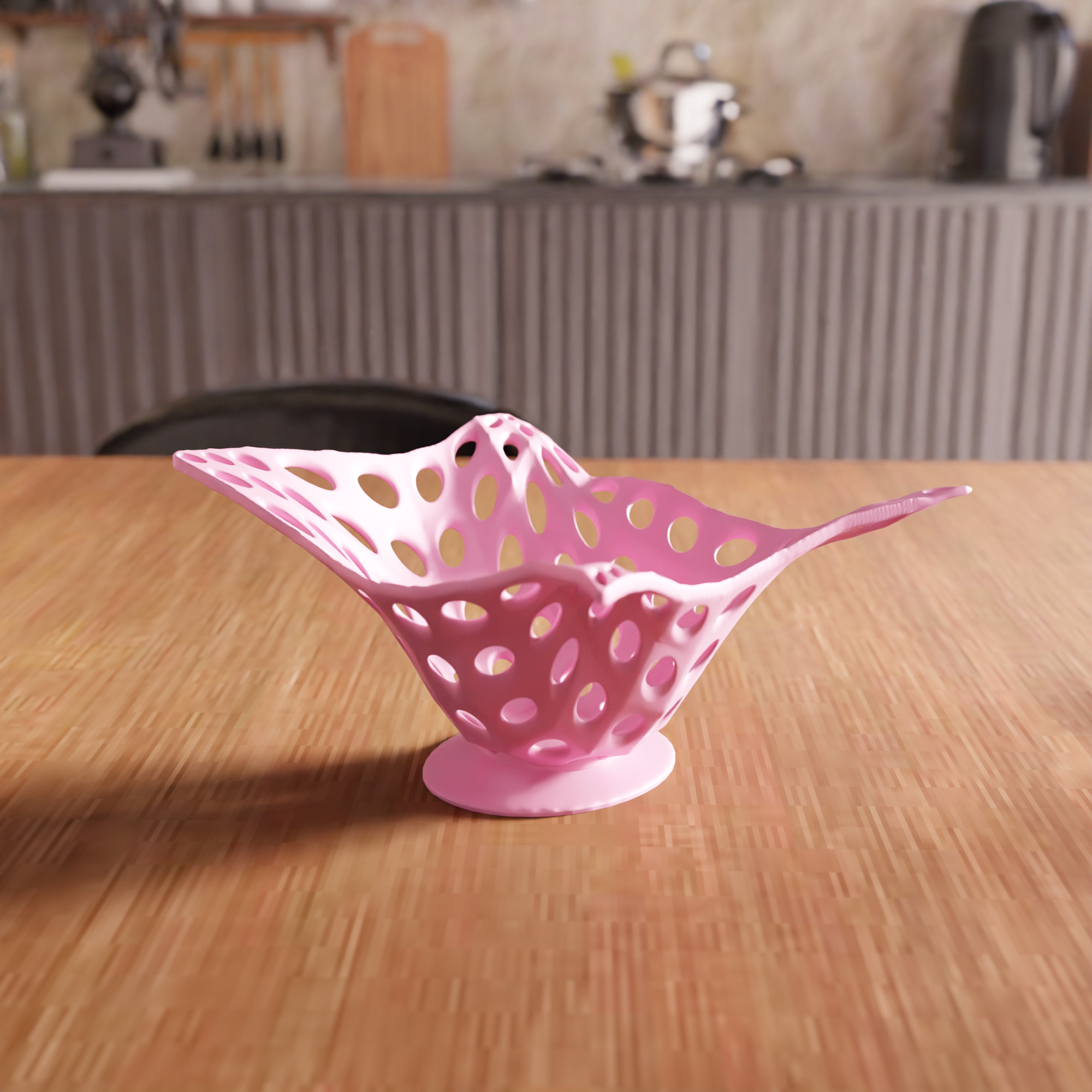 Basket Decor STL File - 075 3D print model_6