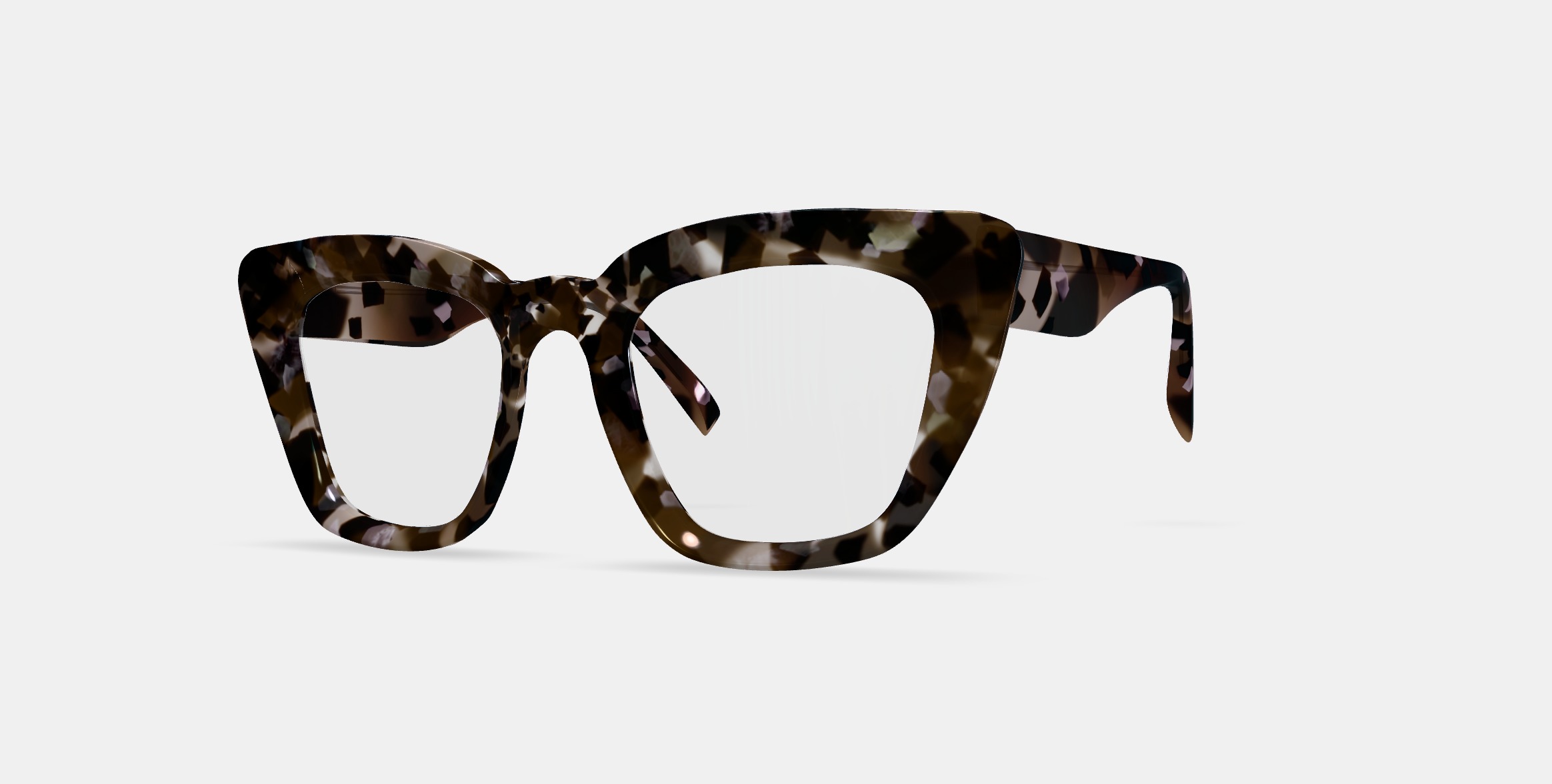 Lorena Eyeglasses in Black Currant Tortoise 3D model_13