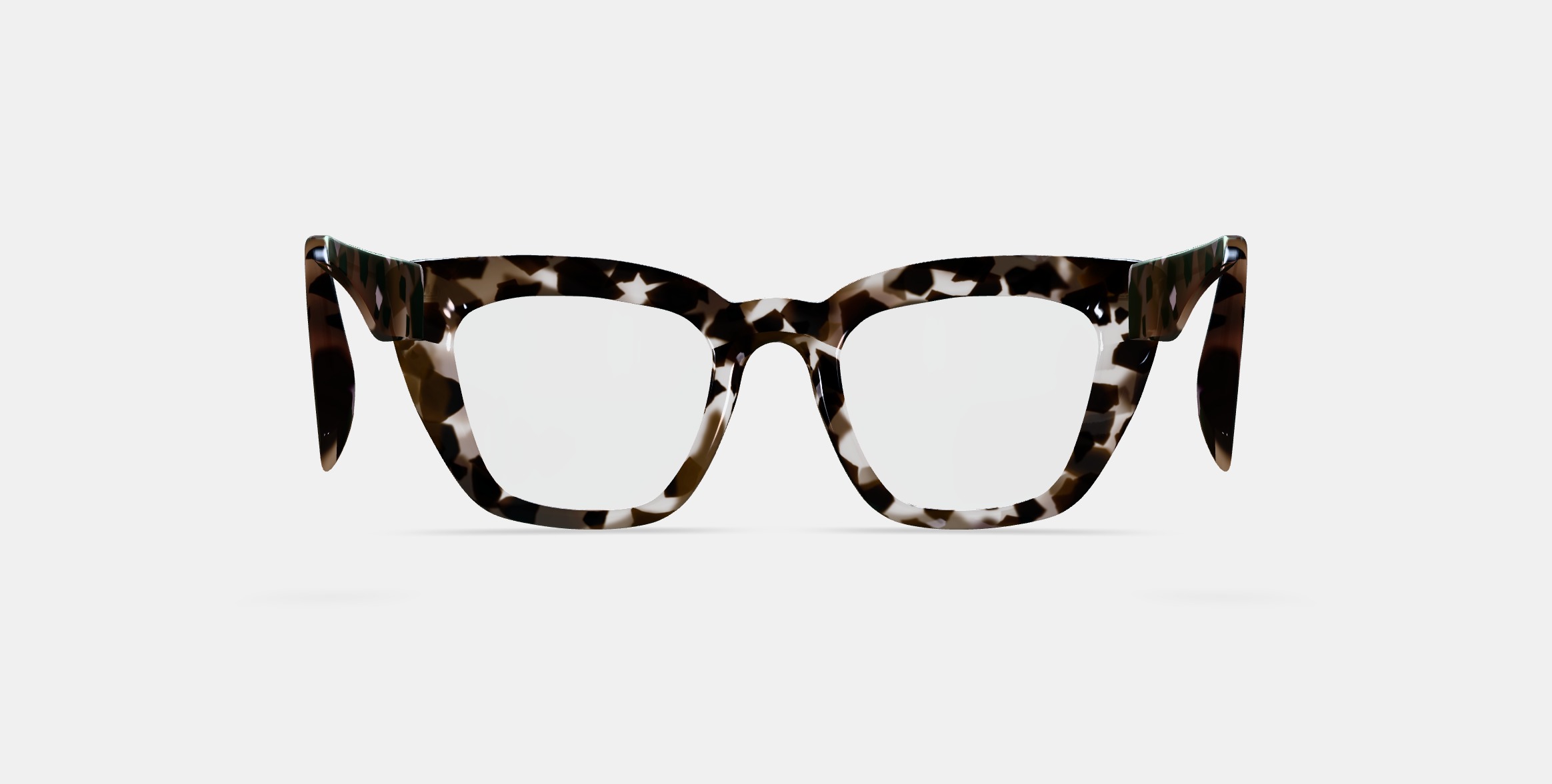 Lorena Eyeglasses in Black Currant Tortoise 3D model_15