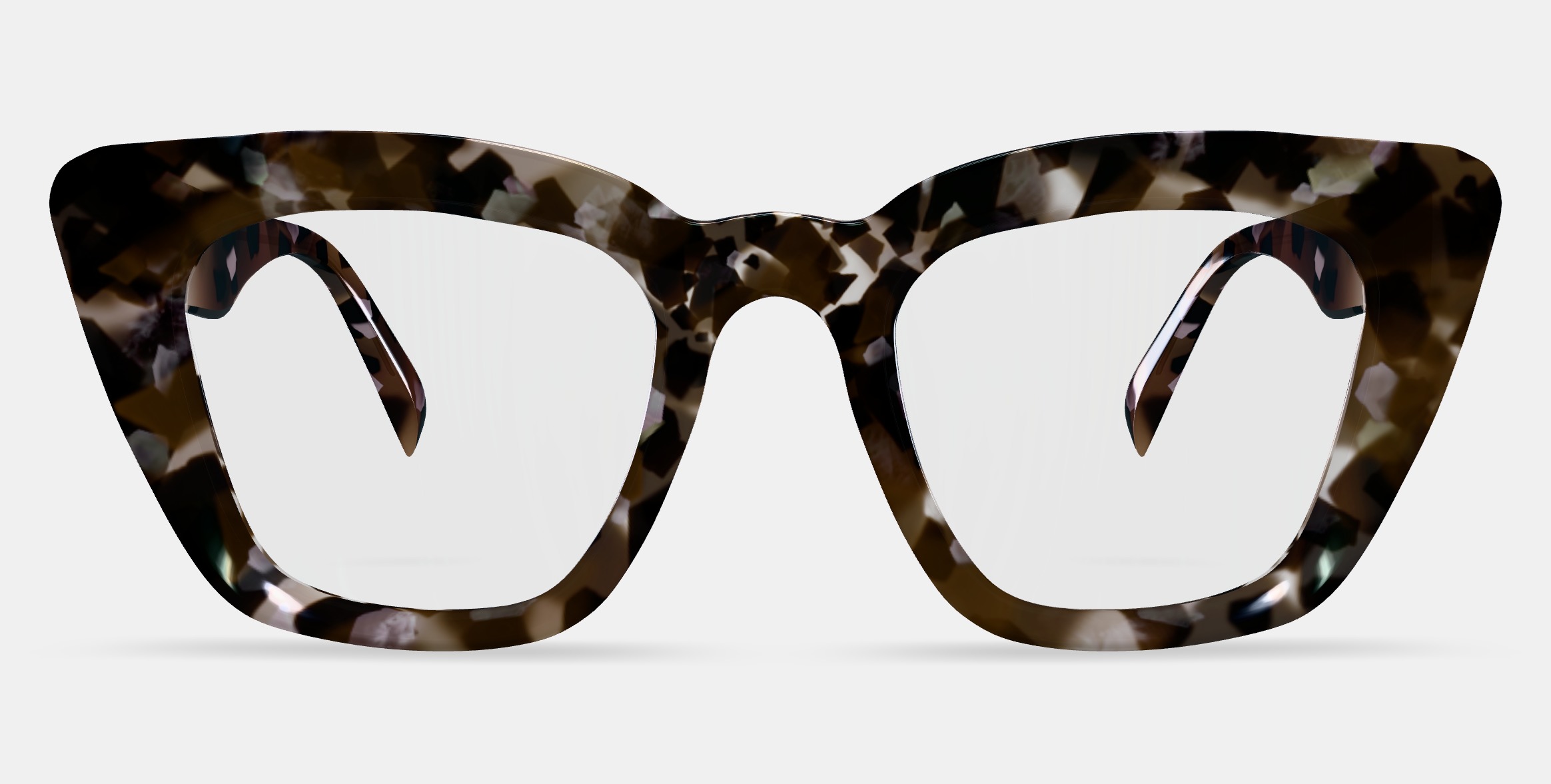 Lorena Eyeglasses in Black Currant Tortoise 3D model_11