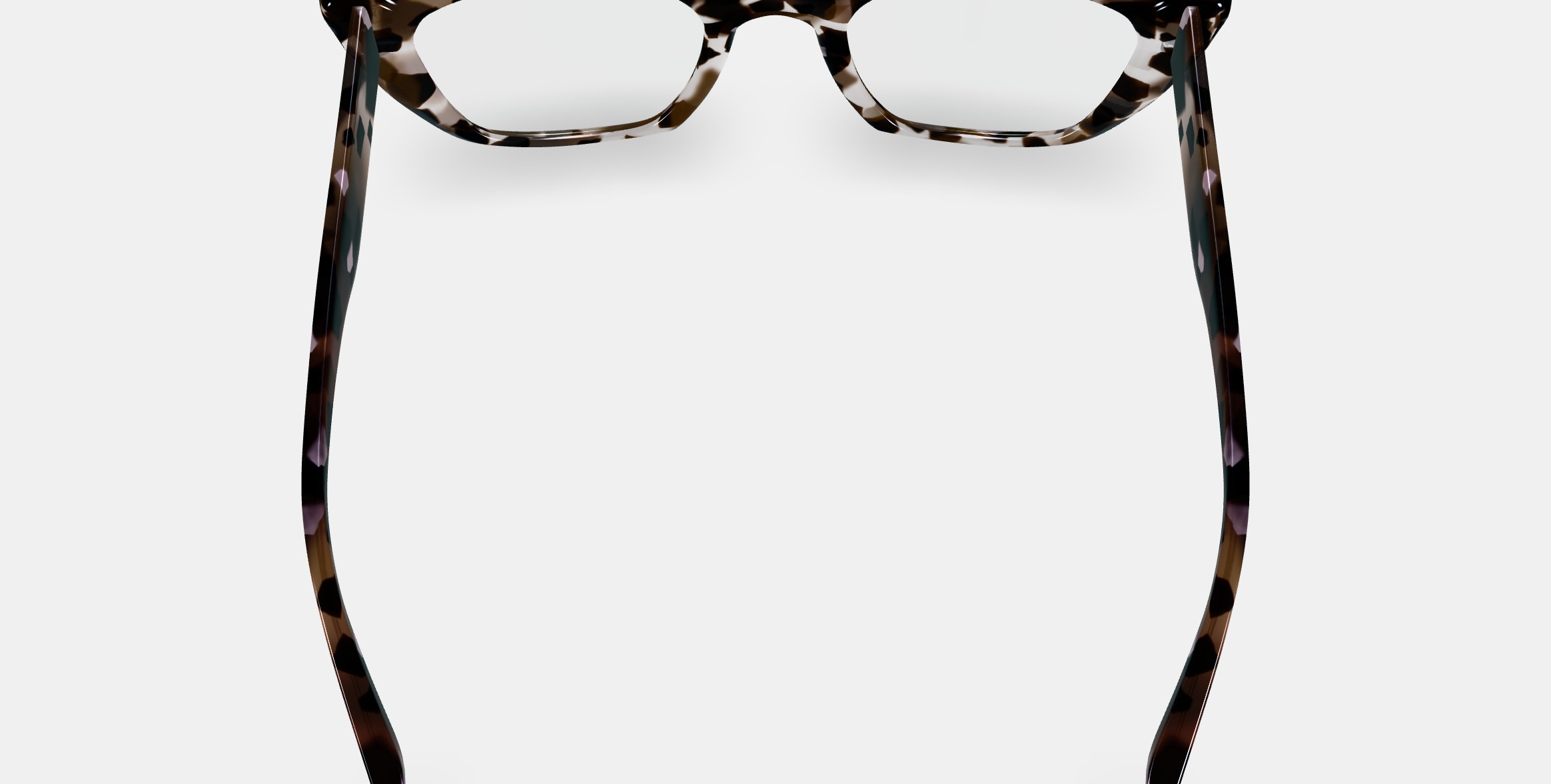 Lorena Eyeglasses in Black Currant Tortoise 3D model_3